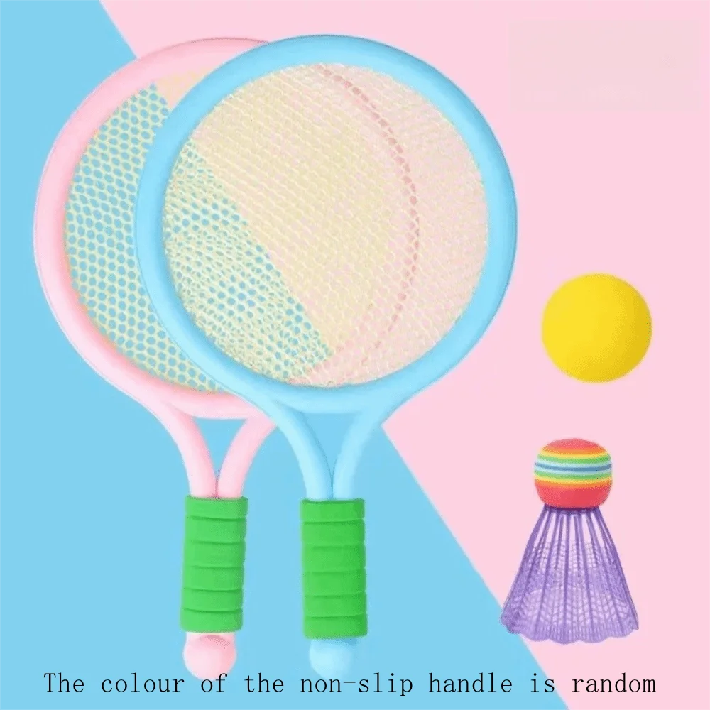 Exercise Ability Children Badminton Racket Outdoor Sport Reaction Ability Kids Tennis Racket Toy Set Kids Badminton Racket
