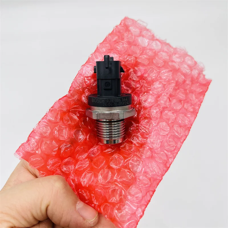 100% fábrica original 0281006364 para sensor de pressão do trilho de combustível bosch para chevrolet captiva epica lacetti