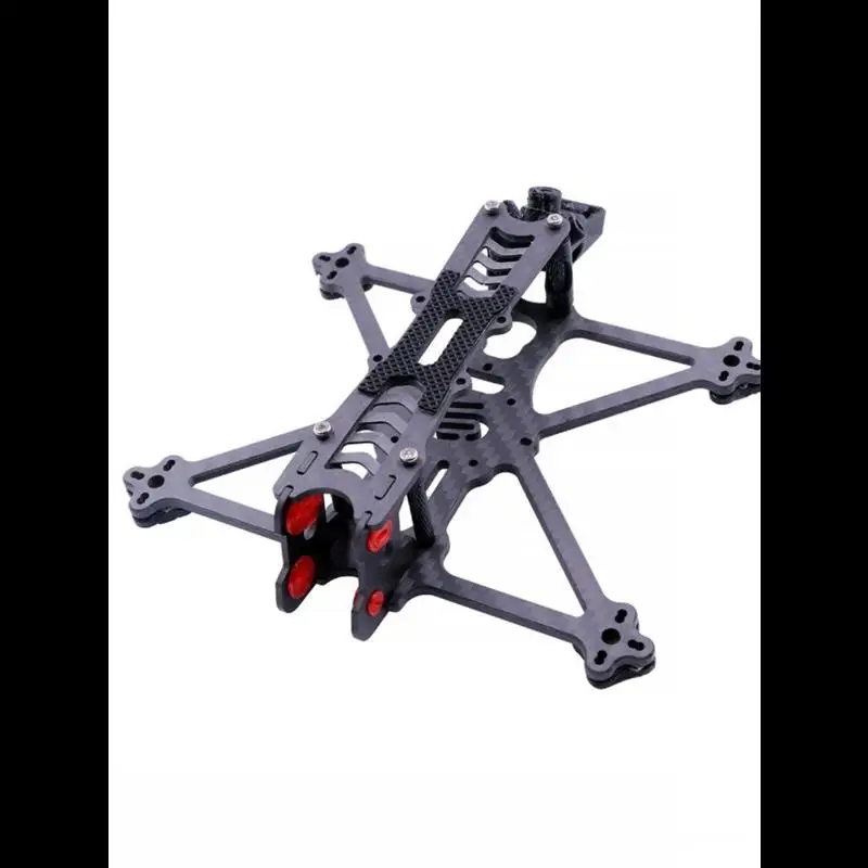 

Fi135 3-дюймовый комплект рамы из углеродного волокна FPV для воздушного блока O4, колесная база 135 мм для аксессуаров для гоночных дронов