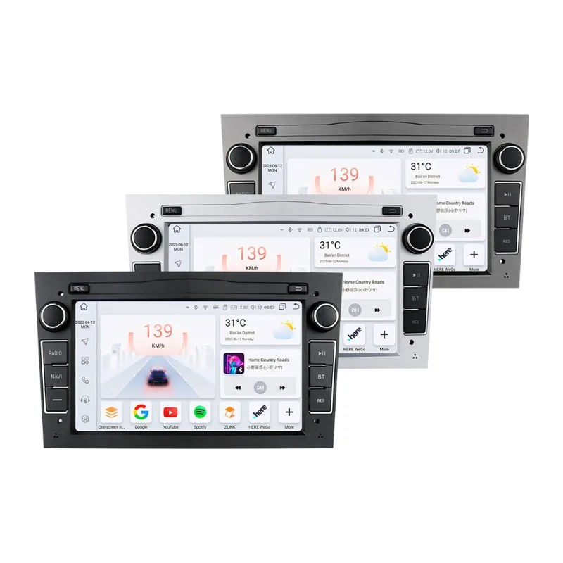 

Central control large screen GPS car navigator reversing
