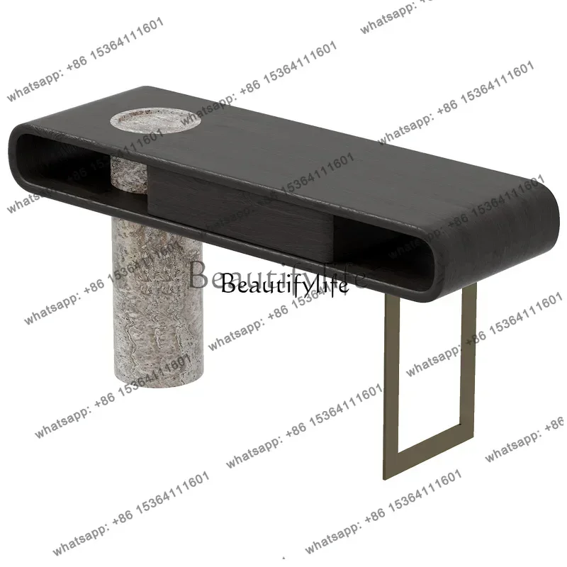 

55 Natural marble dressing table Modern minimalist bedroom Italian minimalist dressing table