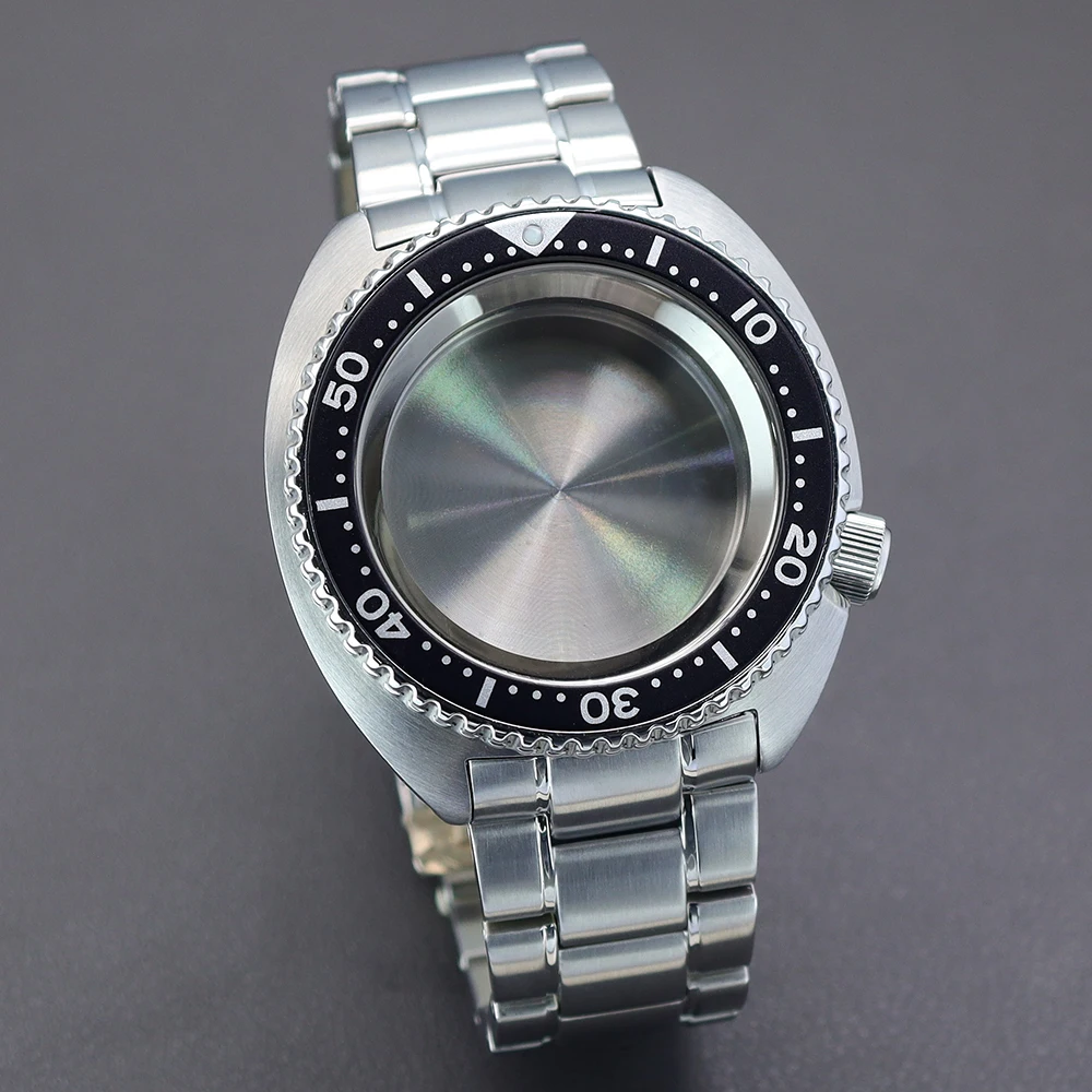 

45mm Men's Watch nh35 Cases For NH35 NH36 Modified Abalone NH34 nh38 nh70 4R36 Movement 28.5mm Dial Sapphire Crystal Waterproof