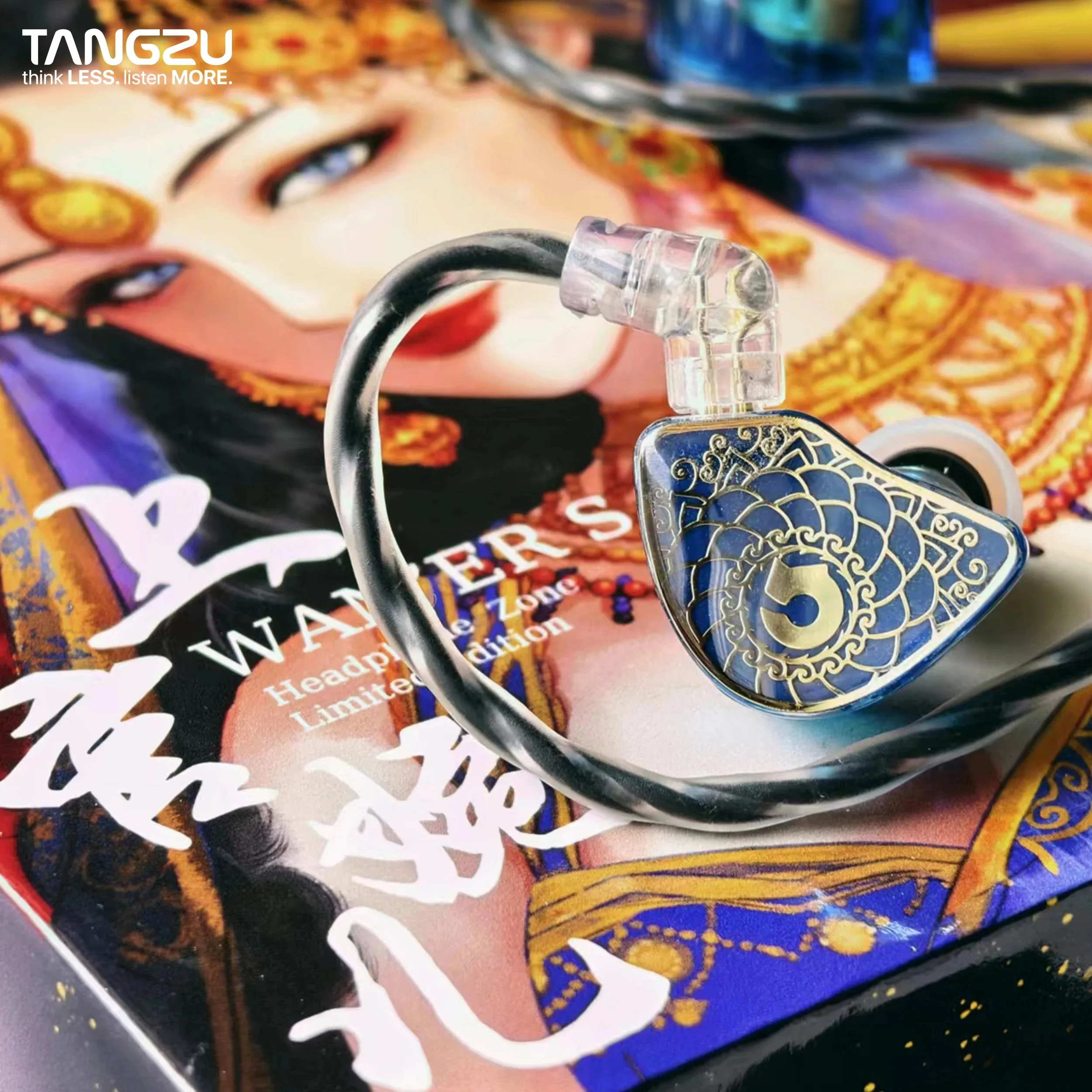 TANGZU WANER SG HIFI เพลงหูฟังหูฟัง IEM หูฟัง0.78มม.ที่ถอดออกได้หูฟังถอดสายได้