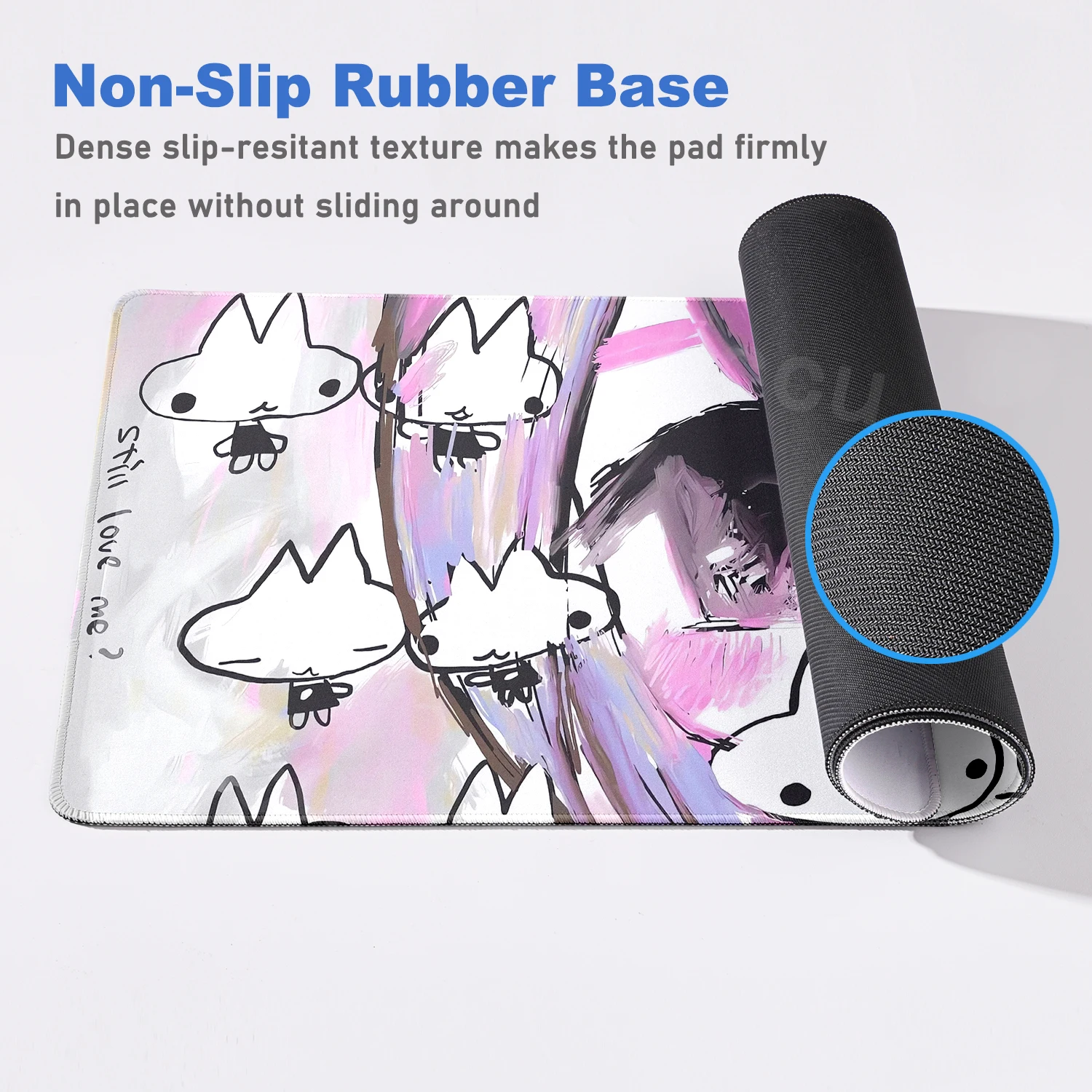 แผ่นรองเมาส์ลายการ์ตูนสาวน้อยน - Gaming Accessories Pink บทวิจารณ์และราคา