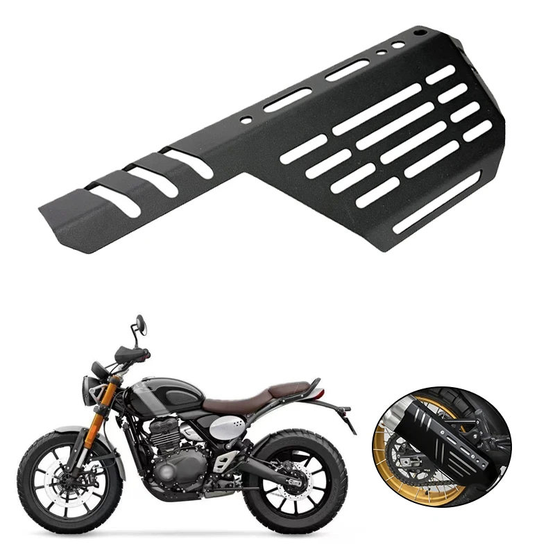 Scrambler 400X Cappa di scarico moto per Triumph SCRAMBLER 400 X 2024-2026 Accessori di protezione cappa di scarico