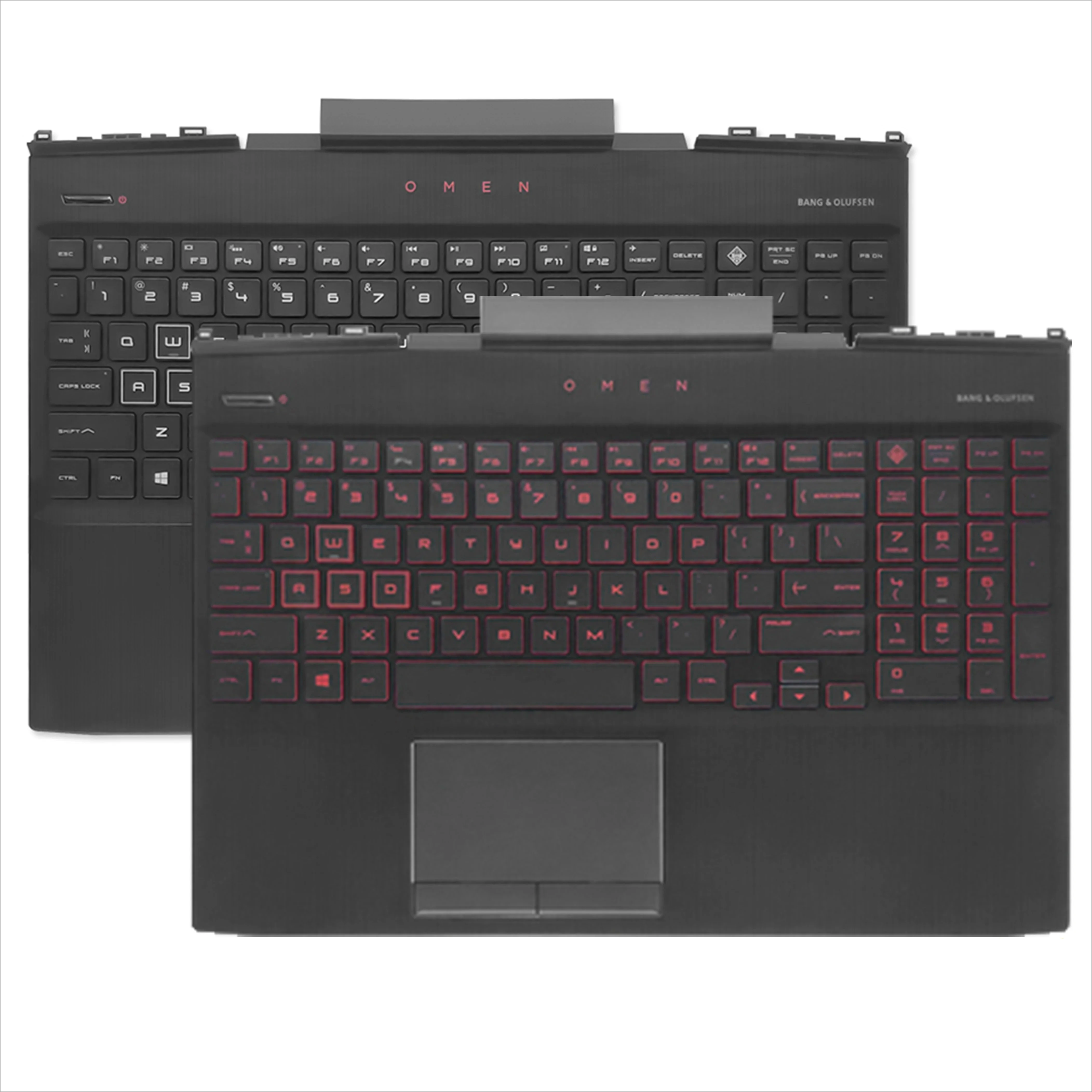 Clavier d'origine pour HP Omen 15-DC 15-dc1055TX TPN-Q211 ordinateur portable repose-paume coque supérieure rétro-éclairé clavier de joueur L30195-001 L30194-001