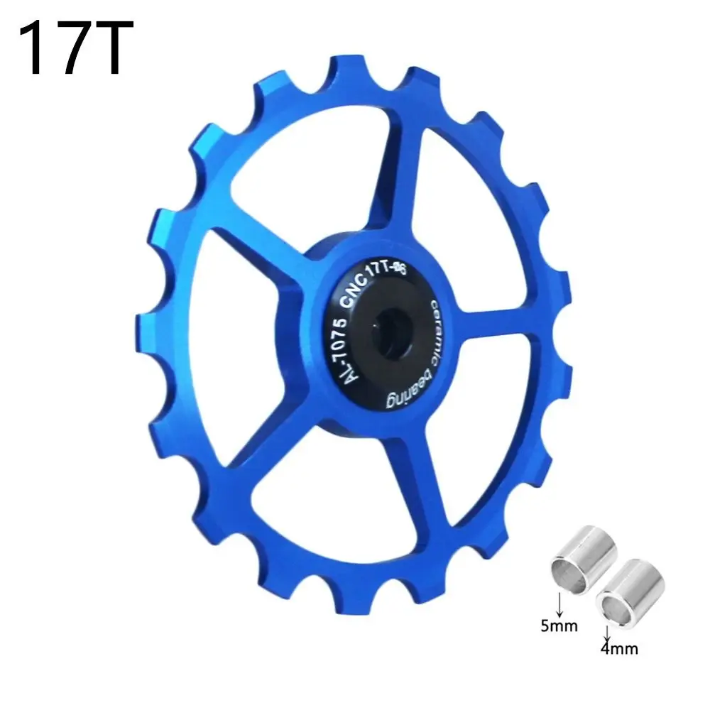 

Accessories Guide Cycle Rear Guide Wheel Bike Jockey Wheel Bicycle Rear Pulley Bike Ceramic Bearing Guide Bike Rear Derailleur