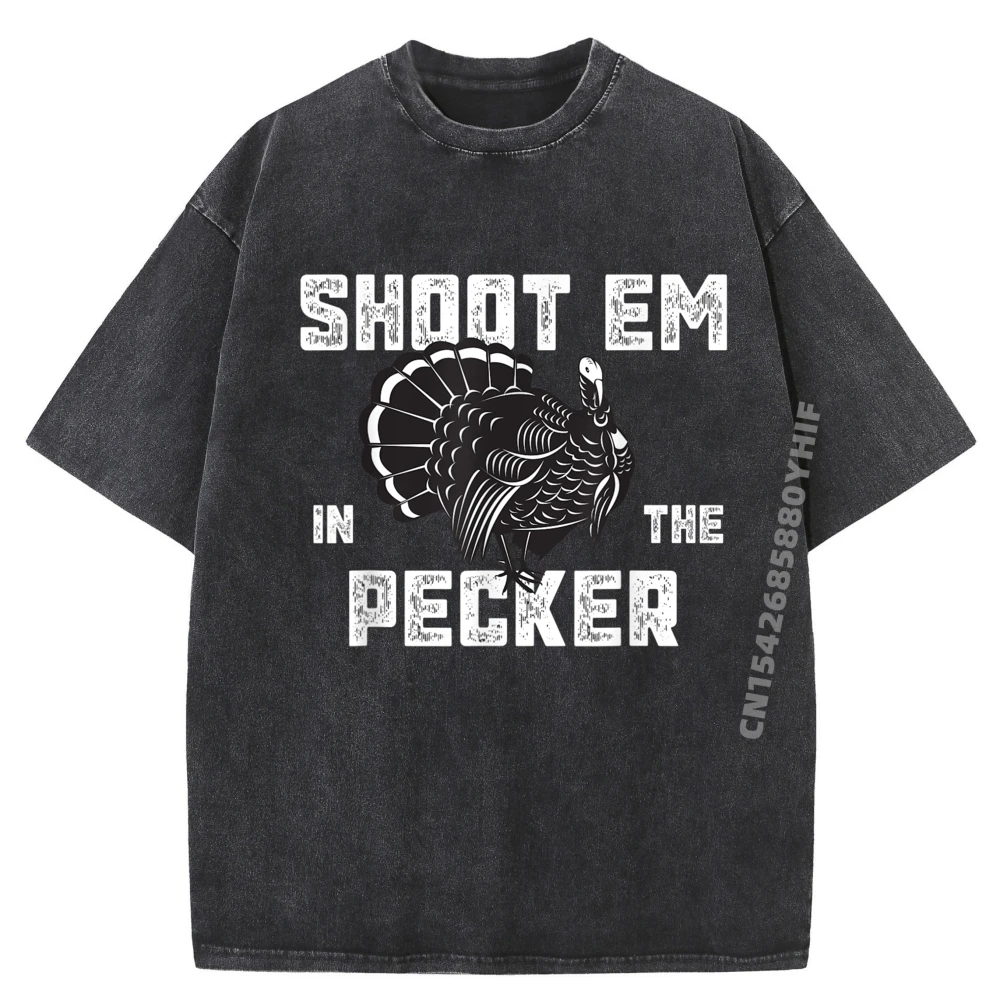 

Turkey Hunting Legend Hunter Shoot Tees Newest Graphic T Shirt Printed Short Sleeve Comfortable Woman Retro Washed T Shirts