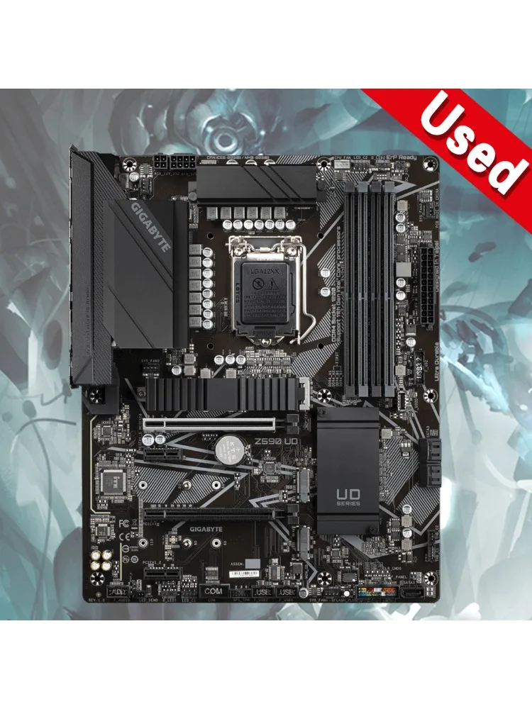 GIGABYTE Z590 UD LGA 1200 z płytą główną Intel Z590 ATX z potrójnym M.2, PCIe 4.0 — zdjęcie produktu 7