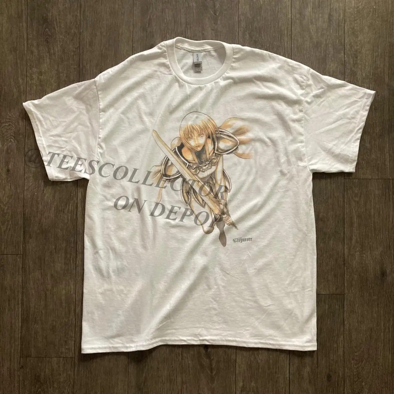 

Claymore Anime T Shirt Unisex Graphic Tee Classic Manga Print Tshirt Casual Cotton Top Fan Merch Clothing