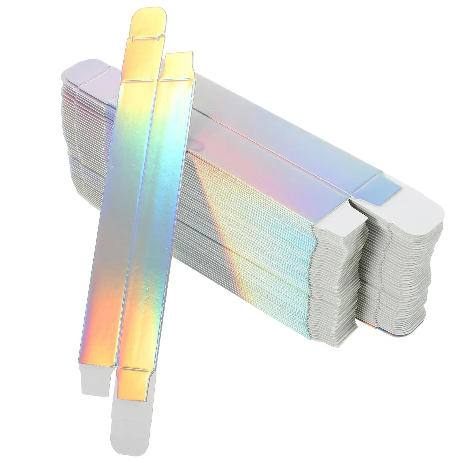 50pcs Lipstick Packaging Boxes Paper Material DIY Case 20x120 Lip Gloss Container Protective Travel Size Gift