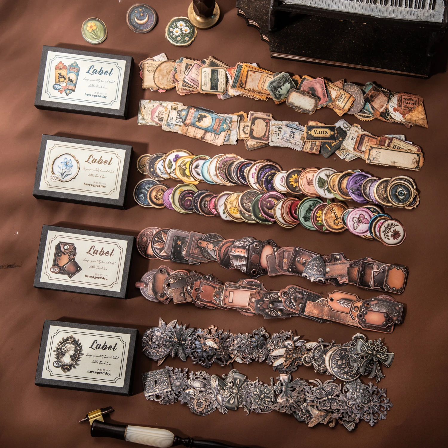 �y�Z�[�����z100������ ���b�N�X�V�[���X�e�b�J�[ ��e�ʃp�b�N �X�N���b�v�u�b�L���O �W���[�i�����O �v�����i�[ �f�R���[�V���� �m�[�g�p�\�R�� �g�уP�[�X DIY �N���t�g �M�t�g�p