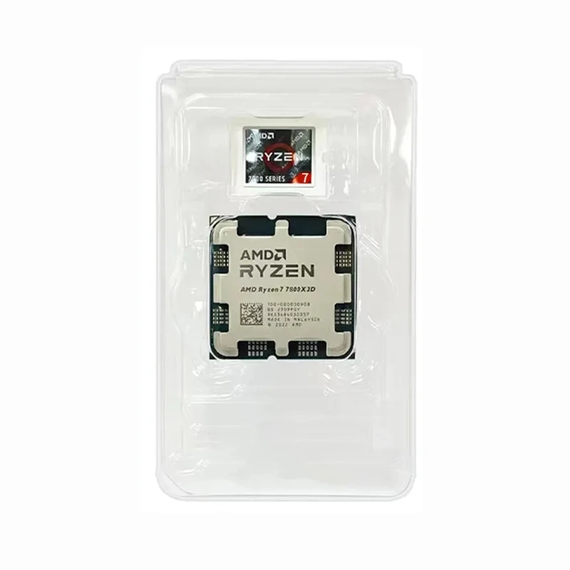 Suitable for A620 B650 B650E X670E 4.2 GHz 8-core 16 Thread Socket AM5 7000 Series CPU, Ryzen7 7800X3D CPU R7 7800X 3D Processor