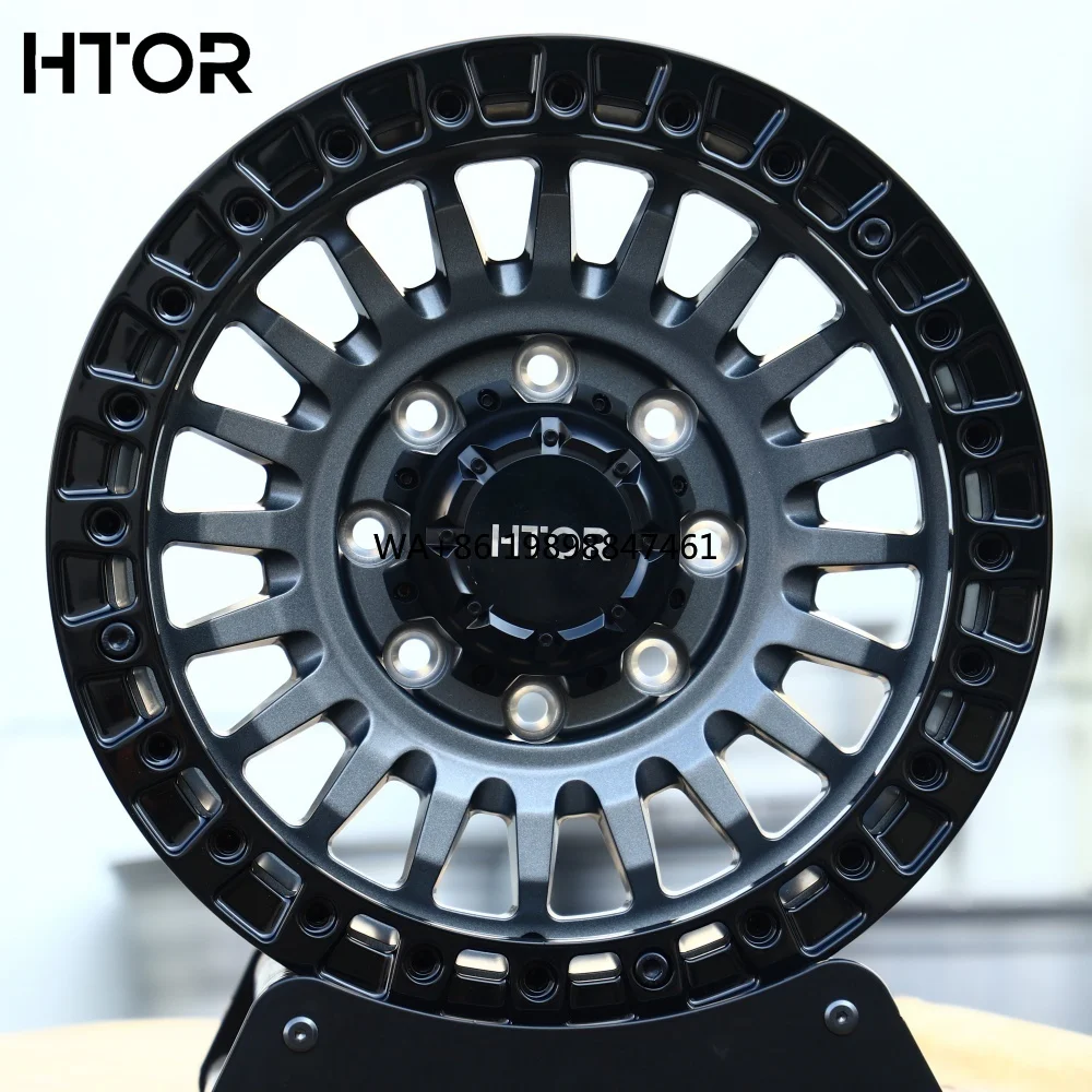 

HTOR Off-road Beadlock 4x4 Wheels 6x139.7 8x165.1 17 18 19 20 Inch Forged Wheels for Ram 2500 3500