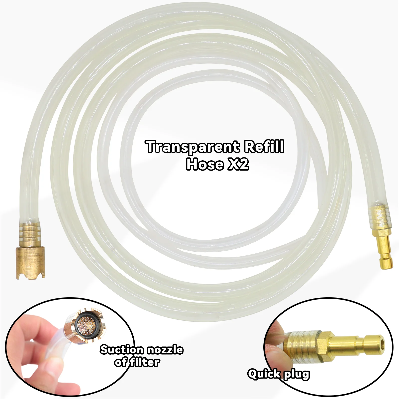 Vacuum replenishment kit for coolant system, car engine antifreeze replacement tool, filling vacuum pump with coolant