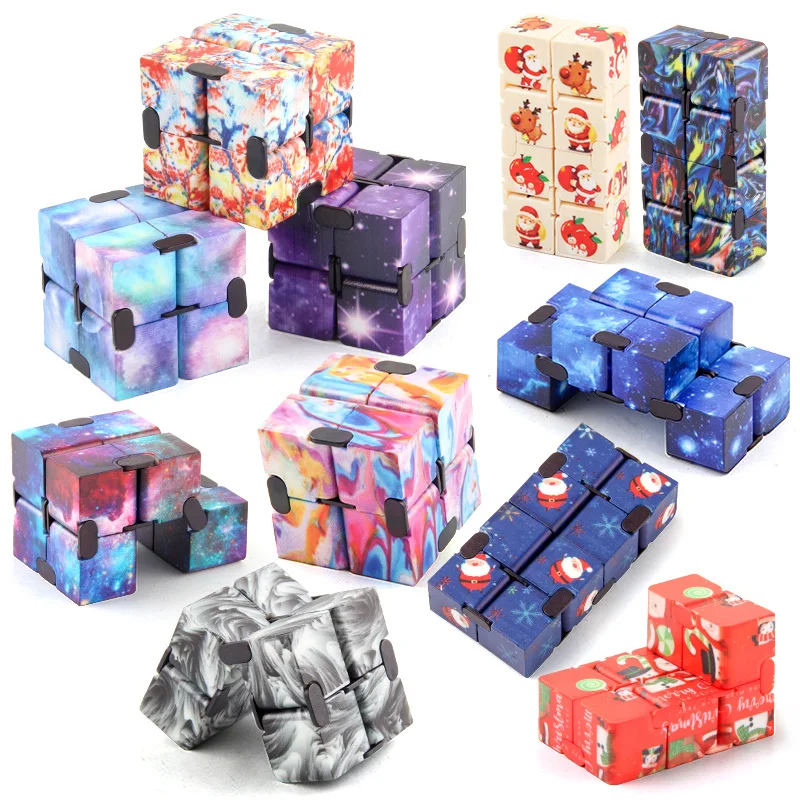 2024 New Rubik's Cube second-order educational toy Fingertip Rubik's Cube infinite flip Rubik's Cube