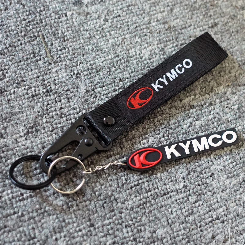 Keychain For KYMCO AK550 CT250 Xciting 400 500 Downtown DT 125 200i 300 350 300i 350i X-down CK250T CK300T 500RI K-XCT KeyRing