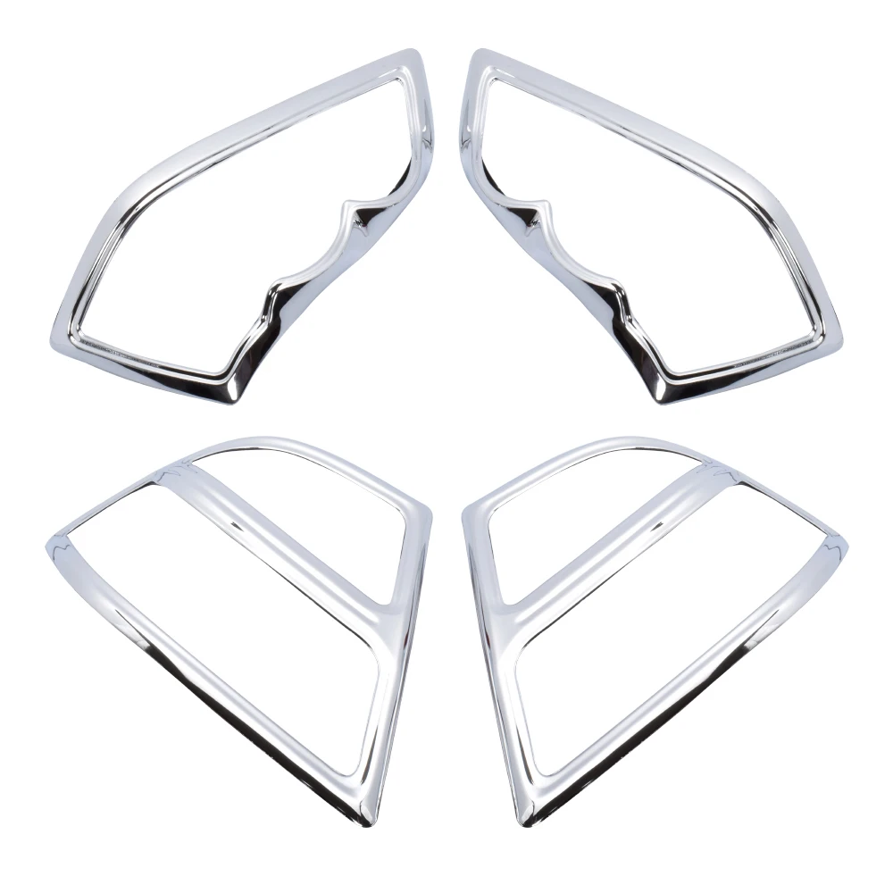 For Honda GL1800 Goldwing 2001 2002 2003 2004 2005 2006 2007 2008 2009 2010 GL1800 Goldwing1800 Motorcycle Trunk Brake Light And Saddlebag Light Grilles Chrome