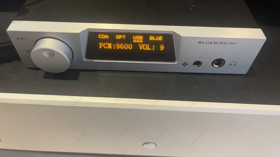 Dual ES9038Q2M Audiophile Audio Decoder Bluetooth 5.1 QCC5125 Lossless HIFI Converter Supports DSD512 Decoding
