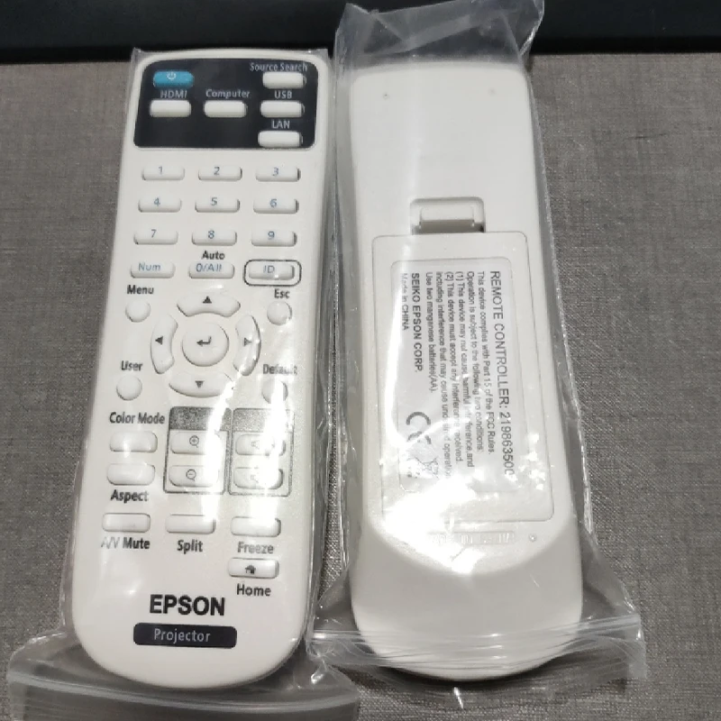 

2024 Projector Remote Control 154720001 FOR Epson EB-C30XE EB-30XE EB-C28SH Eb-x11 EB-S18 EB-S4 EB-X24 EB-S31 EB-W Fernbedienung