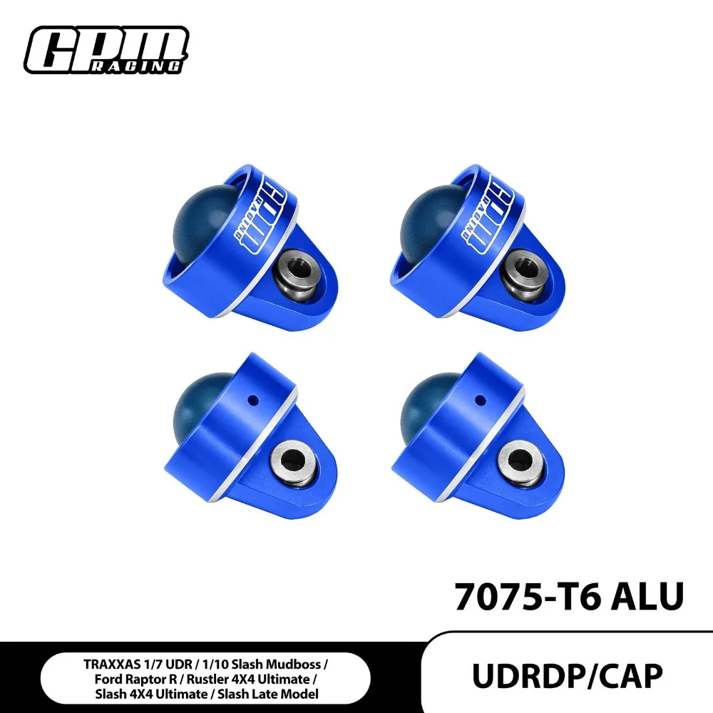 

GPM 7075 Alloy Shock Caps For TRAXXAS 1/7 UDR Slash Mudboss Ford Raptor R Rustler 1/10