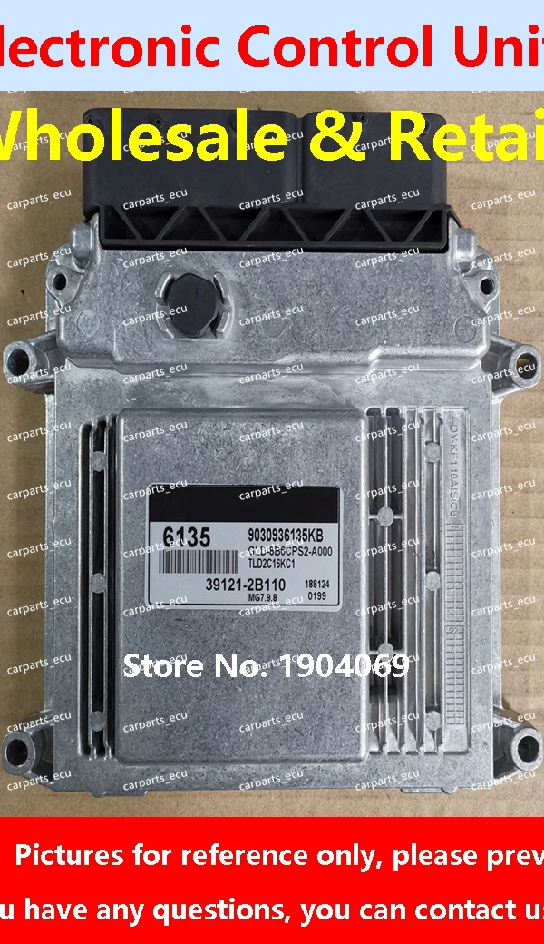 

39123-2B650 0344 ЭБУ для Hyundai KIA Cerato Accent Fcrte I20 I30 I10 picanto Компьютерная плата двигателя автомобиля/MG7.9.8 39121-2B110 6135