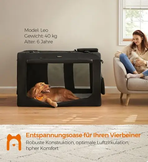 FEANDREA-حقيبة نقل حيوانات ، قماش شبكي من نسيج أوكسفورد ، من من من من من من من من من من ؟ من من من من من ؟