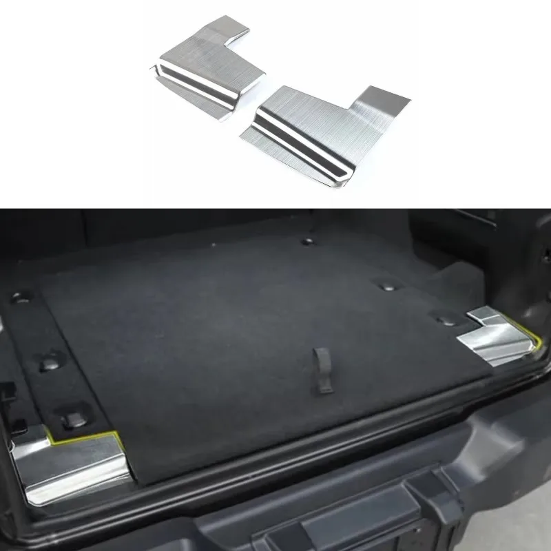 Interior Moulding Car Rear Trunk Entry Guard Plate Protector Cover Accessories for Jeep Wrangler JL 2018-2025