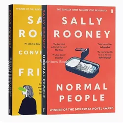 Sally Rooney-Conversations avec des amis pour adulte, personnes normales, roman de vie, lecture de l'heure au lit, nettoyage de la fiction