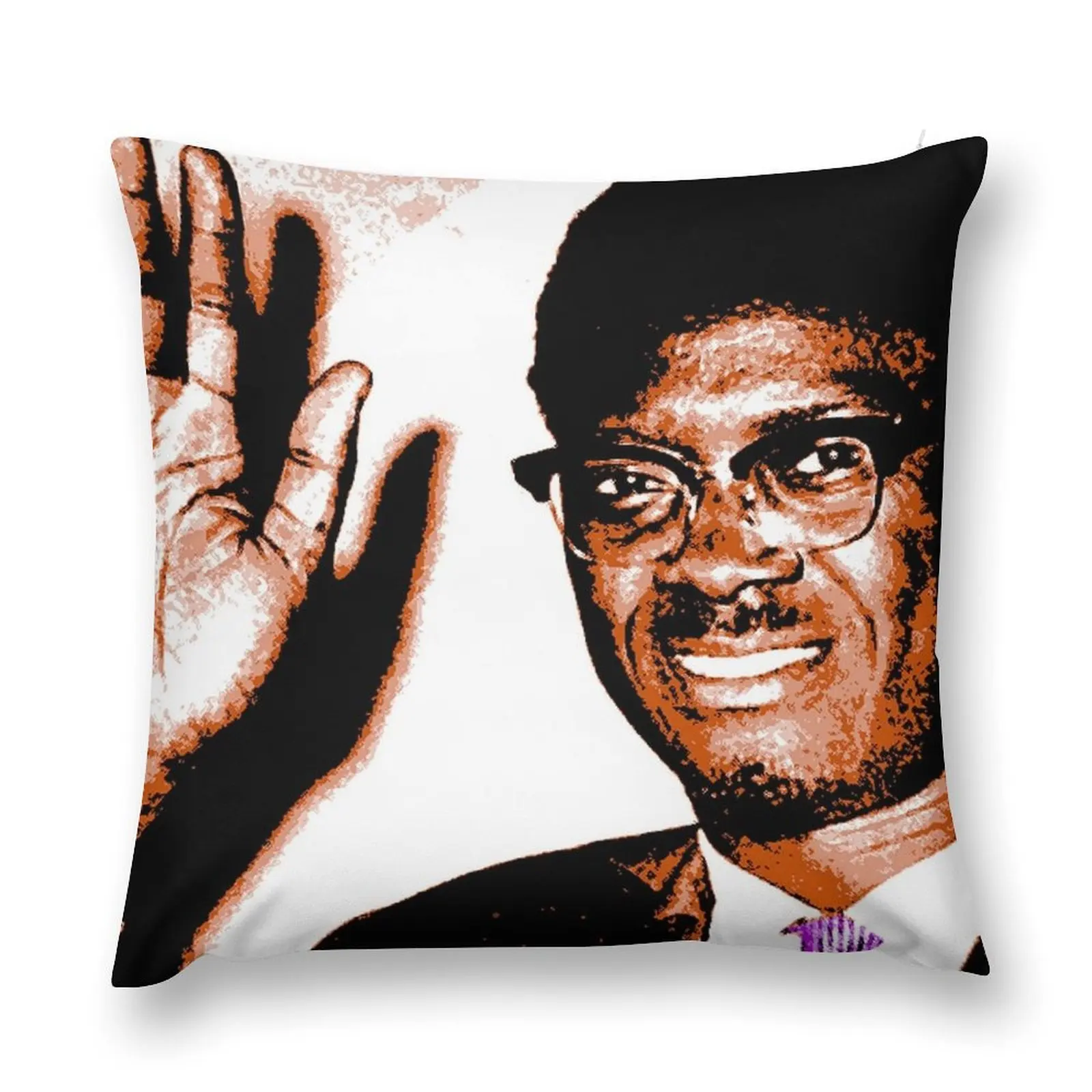 

Patrice Lumumba Throw Pillow Bed pillowcases Pillow Cases Decorative pillow