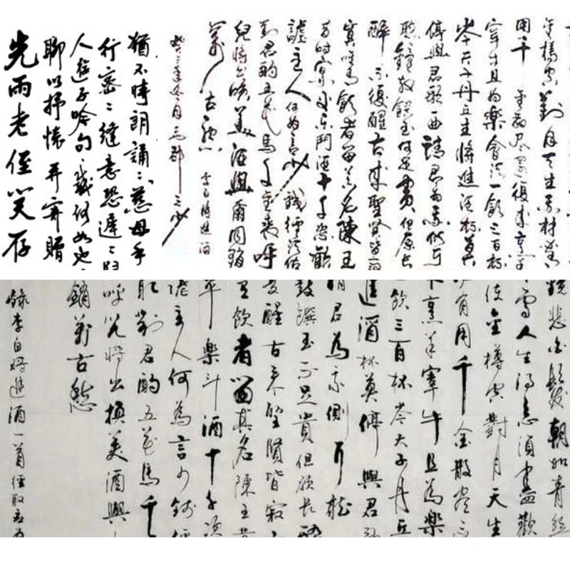 Purple Rabbit Hair Brush Chinese Calligraphy Brush Pen Bamboo Regular Script Running Cursive Fine Line Drawing Brush Stationery