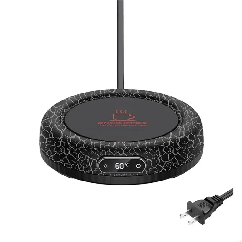 4 온도 모델 방수 난방 장치 사무실 액세서리가있는 U0DE 데스크 커피 히터 추운 날씨 뜨거운 음료