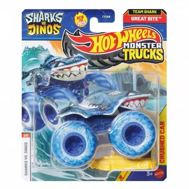 Hot Wheels Wild Monster Trucks Alloy Diecast Off-Road Car Toy Vehicle Collectible Birthday Gift in Stock