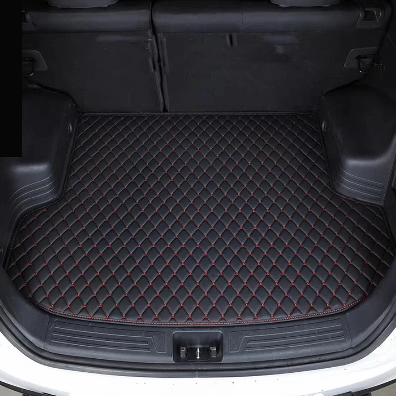 Durable Custom Leather Car Trunk Mat For Mercedes Benz C Class W205 Sedan 2015-2020 Auto Carpet Accessories Interior Parts
