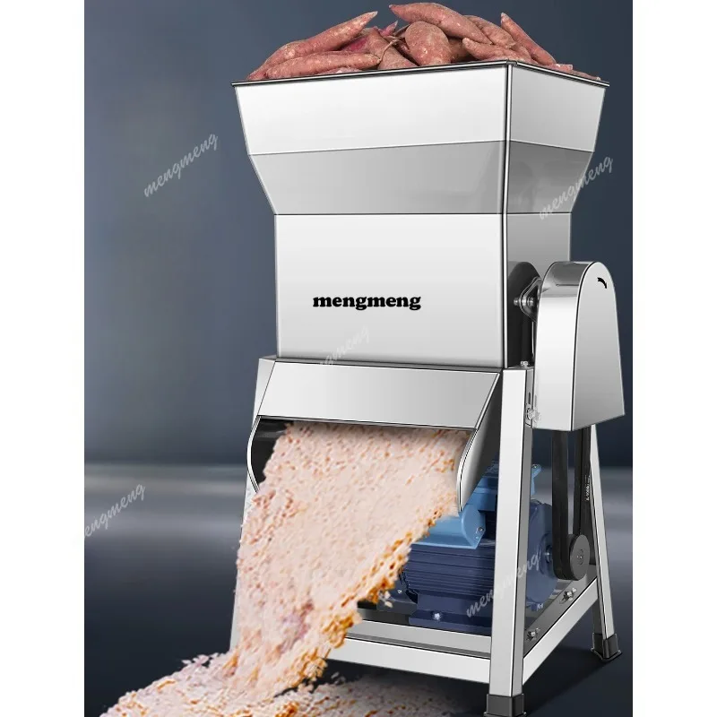 Household Small Cassava Grinder Stainless Steel Sweet Potato Crusher Starch Machine