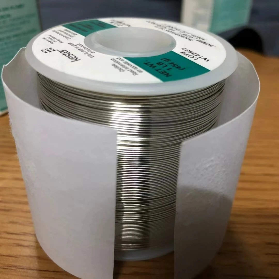 10m American Kester Soldering Wire, 5% Pure Silver High Silver High-Quality Soldering Wire, Audio Specific 0.5mm Wire Diameter