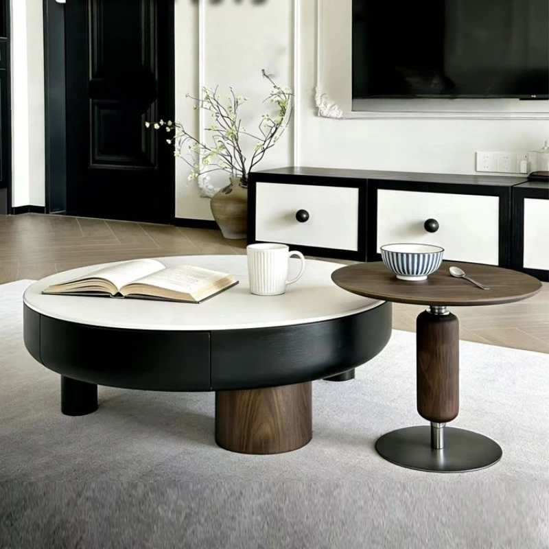 

creative Modern coffee tables simple light luxury high-end multi-element coffee tables small apartment mesa de centro Furniture