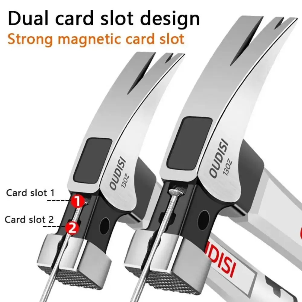 

Новый тяжелый молоток из высокоуглеродистой стали, 10 унций, молотковая головка, автоматический молоток для отсасывания ногтей, инструмент для деревообработки