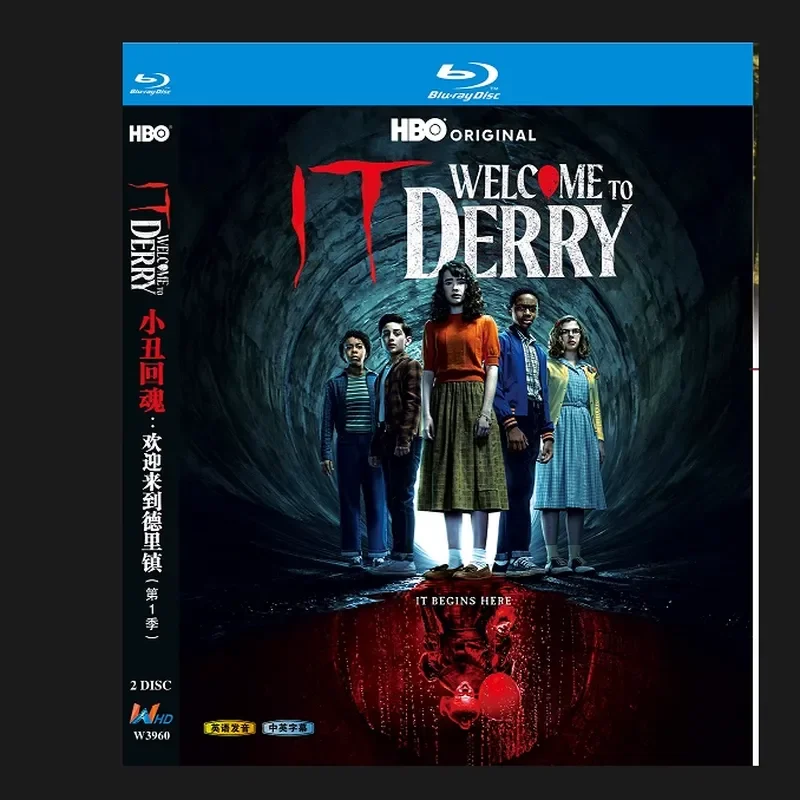 

Blu-ray BD Disc American Drama The Joker Returns Welcome to Derry Town Season 1 Dual Disc Chinese and English Subtitles