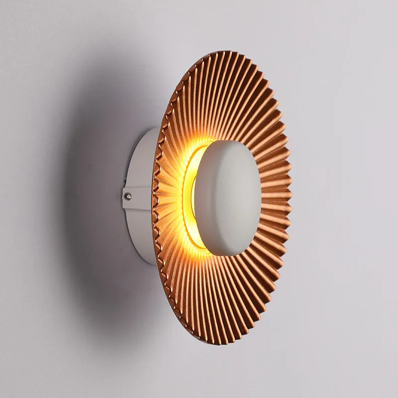 Creative Modern LED Wall Lamp Indoor for Living Room Bedroom Bedside TV Background Loft Stair Home Lighting Decor Fixture