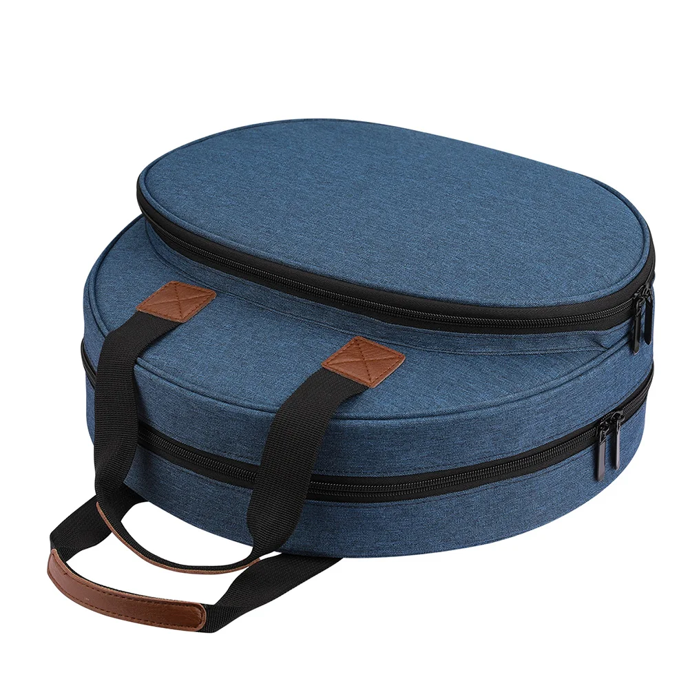 

Embroidery Thread Tool Kit 600d Oxford Cloth Blue Empty Bag Portable Travel Tote Storage Pouch Sewing Accessories Organizer
