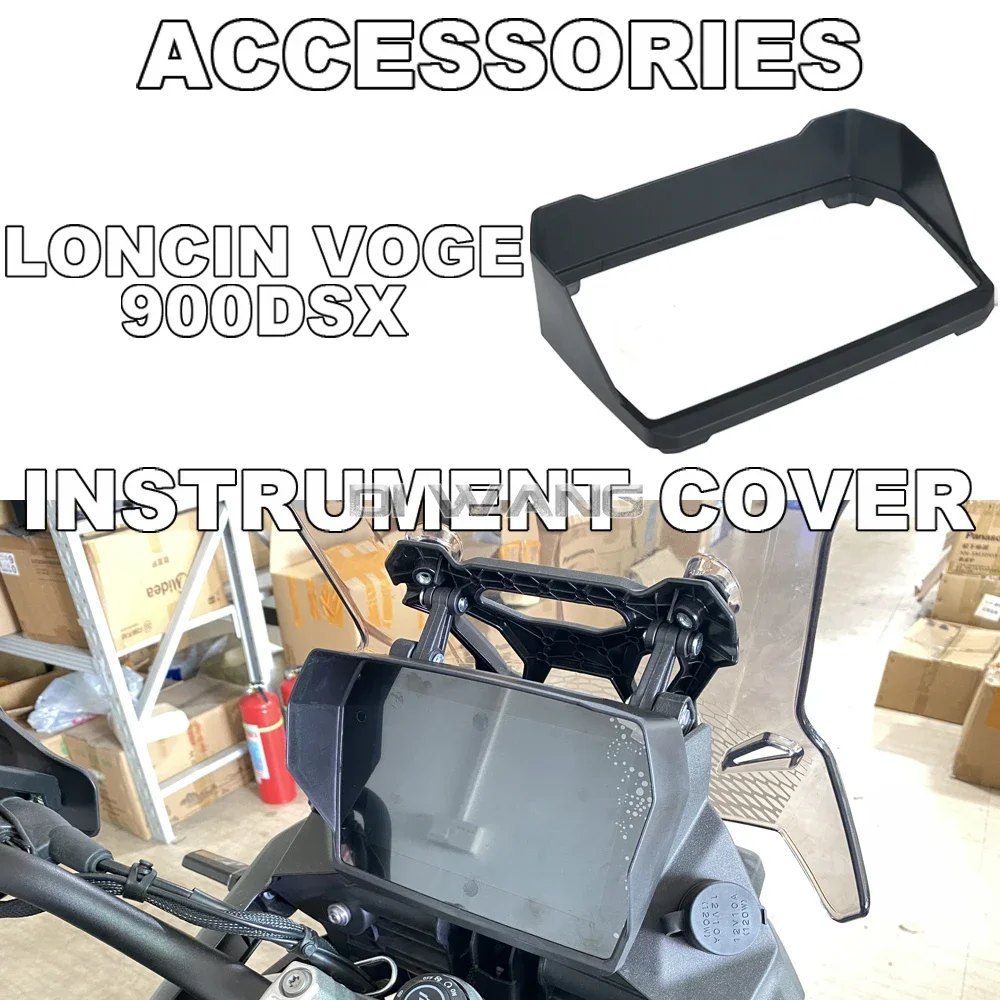 

Motorcycle Modified Sunshade Light Display Screen Protece Meter Cover Accessories For Loncin VOGE 900DSX 900DS X DSX900