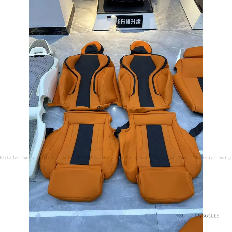 

Hot Sale for BMW 5 Series Upgraded to M3 Style Real Leather Seat Covers E90 91 92 93 21 30 36 46 F30 31 34 35 G20 G21