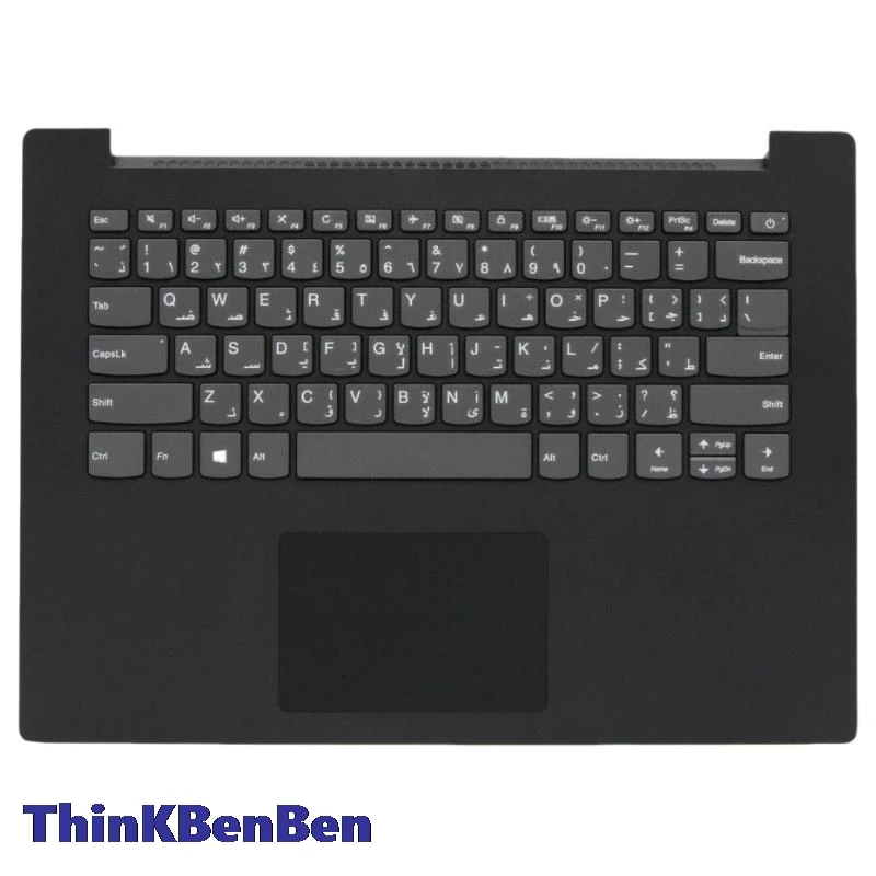 ARA Arabic Black Keyboard Upper Case Palmrest Shell Cover For Lenovo Ideapad 130 330C 14 14IKB 14AST 5CB0R34847