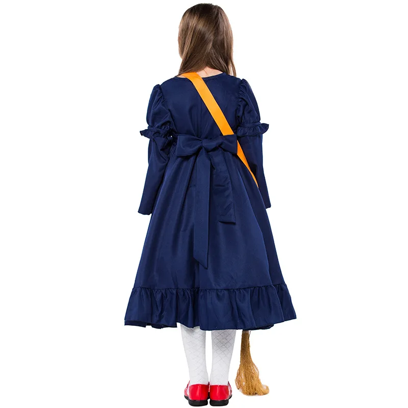 Giappone Anime Kiki servizio di consegna Costume Halloween Purim Girls Fairy Tale Kiki Dress Cosplay Book Week Party Fancy Dress