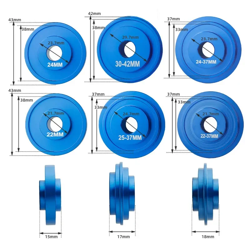 New Bicycle Bottom Bracket Bearing Remove Install Tool For MTB Road Bike BB Press Fit 24mm 30mm BB86 BB30 BB92 PF30 Repair Kit