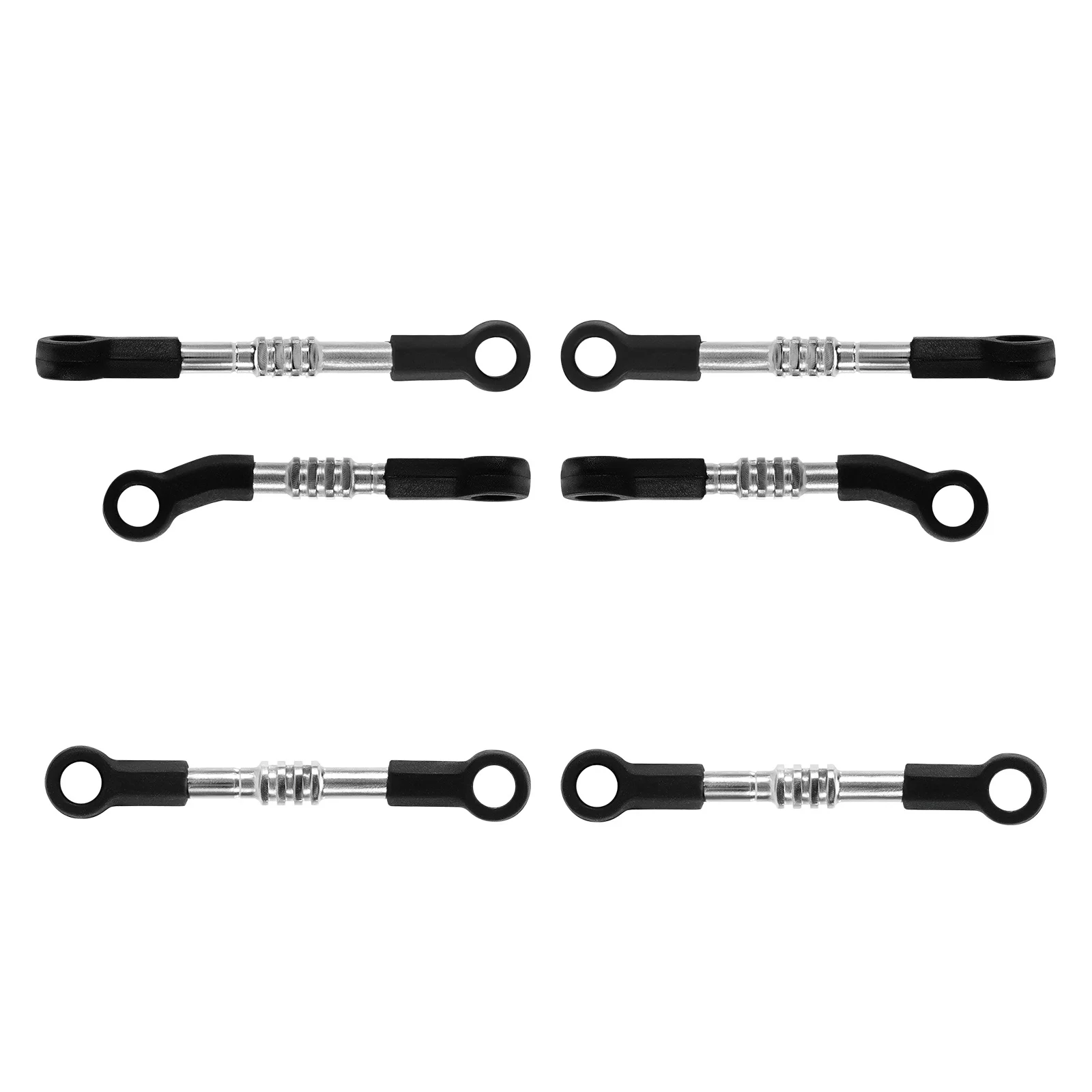 Adjustable Stainless Steel Links Set for 1/24 Losi Micro-B Upgrade Parts