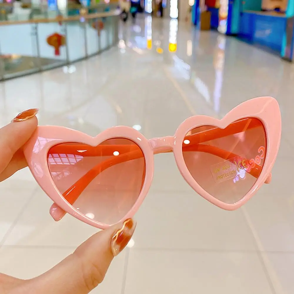 Costume Accessories Boys Girls Party Favor Children Sun Glasses Heart Shaped Kids Sunglasses Street Shooting Sunglasses