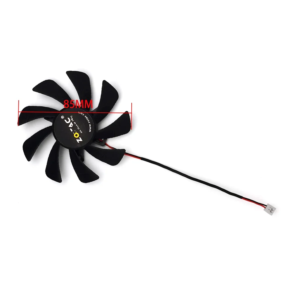 85mm T129215SH GFY09010E12SPA 2Pin 0.3A Cooling Fan For Zotac GTX 1050 GeForce GTX 1050 Ti Mini 4GB Video Graphics Card Fans