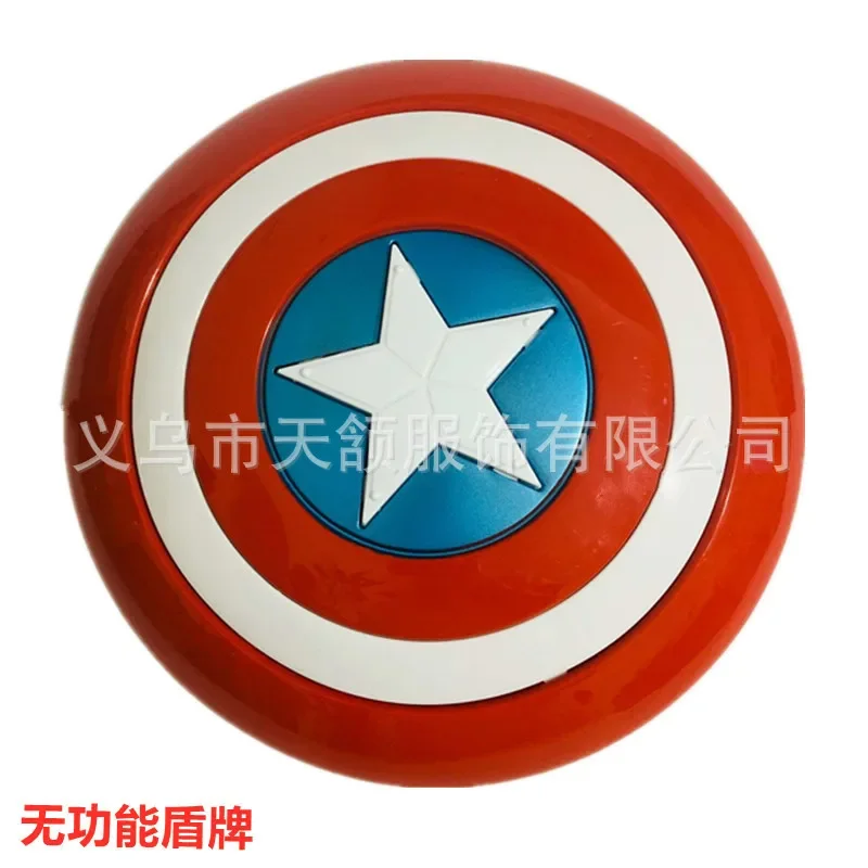 Marvels Children\'s Shield Toy Kid Captain Team Plastic Shield Toys Super Hero Weapon Props Diameter 32cm Kids Toys Birthday Gift